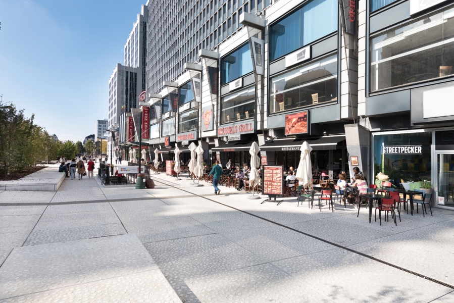 Wandelboulevard Rogierplein Brussel