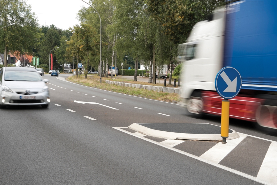 Verkeerseilanden Merodedreef Westerlo