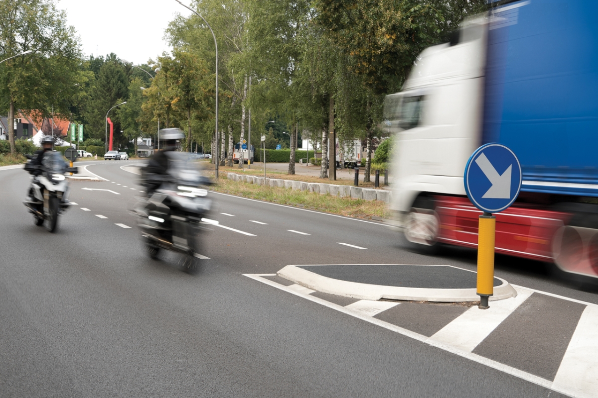 Verkeerseilanden Merodedreef Westerlo