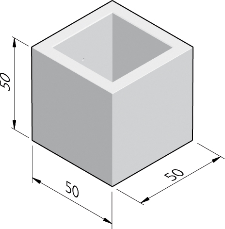 Cubico 50x50
