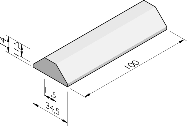 Scheidingsbanden 11,5/34,5x14