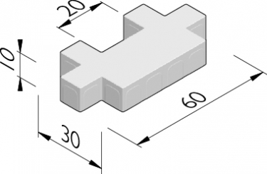 Square 60x30