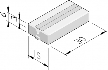 EV-kabelgoottegels